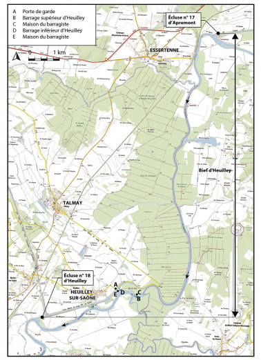 bief © Région Bourgogne-Franche-Comté, Inventaire du patrimoine bief © Région Bourgogne-Franche-Comté, Inventaire du patrimoine