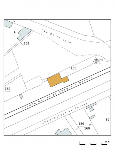 gare © Région Bourgogne-Franche-Comté, Inventaire du patrimoine
