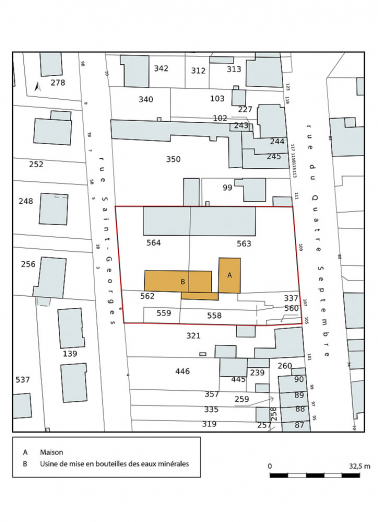 usine de mise en bouteilles des eaux minérales © Région Bourgogne-Franche-Comté, Inventaire du patrimoine usine de mise en bouteilles des eaux minérales © Région Bourgogne-Franche-Comté, Inventaire du patrimoine