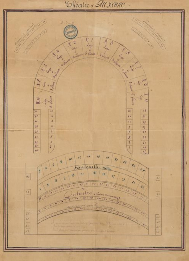 théâtre © Région Bourgogne-Franche-Comté, Inventaire du patrimoine