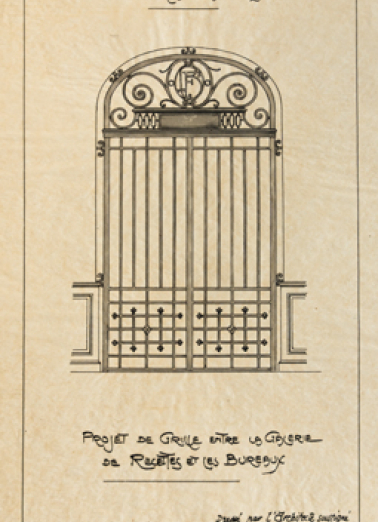  porte © Région Bourgogne-Franche-Comté, Inventaire du patrimoine