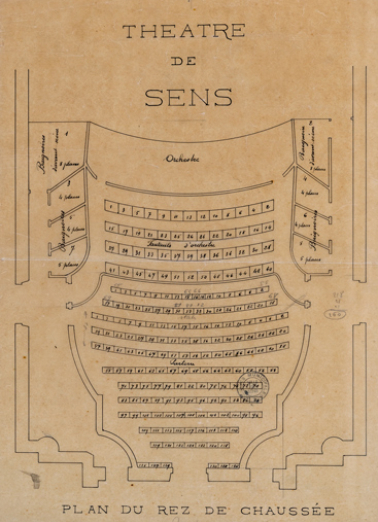 théâtre © Région Bourgogne-Franche-Comté, Inventaire du patrimoine  théâtre © Région Bourgogne-Franche-Comté, Inventaire du patrimoine