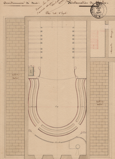 théâtre © Région Bourgogne-Franche-Comté, Inventaire du patrimoine  théâtre © Région Bourgogne-Franche-Comté, Inventaire du patrimoine