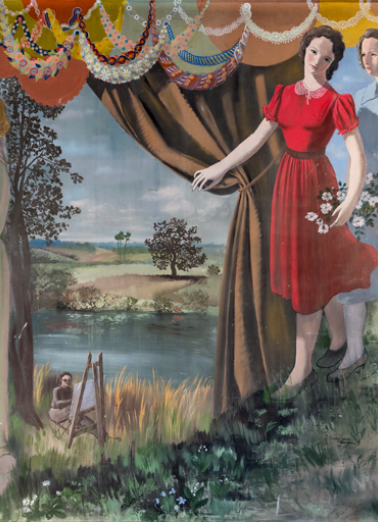 peinture monumentale © Région Bourgogne-Franche-Comté, Inventaire du patrimoine  peinture monumentale © Région Bourgogne-Franche-Comté, Inventaire du patrimoine