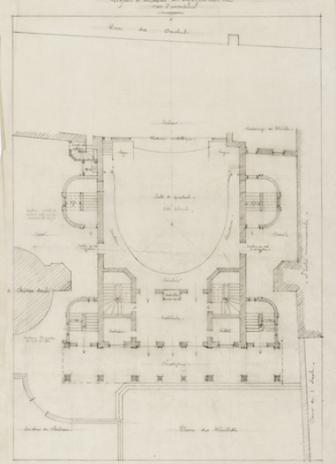  théâtre © Région Bourgogne-Franche-Comté, Inventaire du patrimoine