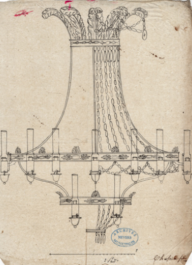  lustre © Région Bourgogne-Franche-Comté, Inventaire du patrimoine
