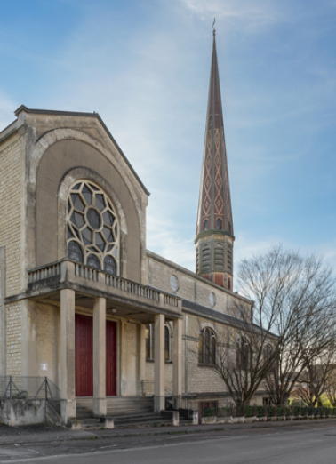 église clocher transept verrière © Région Bourgogne-Franche-Comté, Inventaire du patrimoine  église clocher transept verrière © Région Bourgogne-Franche-Comté, Inventaire du patrimoine
