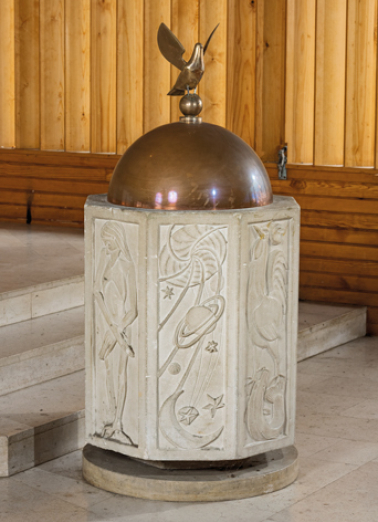  couvercle des fonts baptismaux fonts baptismaux © Région Bourgogne-Franche-Comté, Inventaire du patrimoine