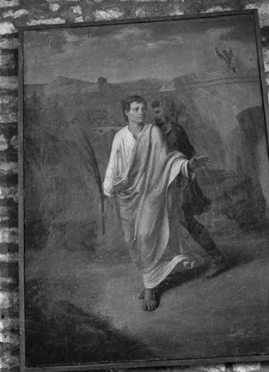 Tableau représentant saint Symphorien, XIXe siècle : vue de face © Région Bourgogne-Franche-Comté, Inventaire du patrimoine