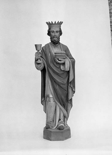 Statue : Melchisédech © Région Bourgogne-Franche-Comté, Inventaire du patrimoine