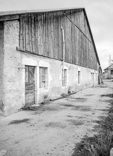 Ferme cadastrée 1962 E 11 : façade antérieure. © Région Bourgogne-Franche-Comté, Inventaire du patrimoine