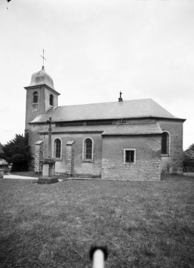 Façade latérale droite. © Région Bourgogne-Franche-Comté, Inventaire du patrimoine