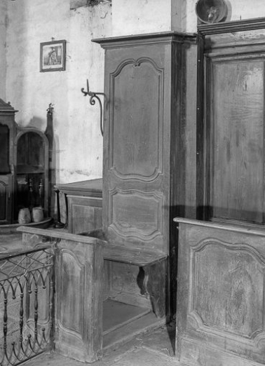 Intérieur : lambris du choeur. © Région Bourgogne-Franche-Comté, Inventaire du patrimoine