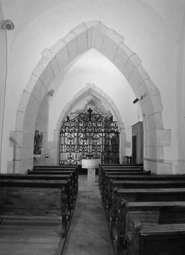 Bas-côté droit. © Région Bourgogne-Franche-Comté, Inventaire du patrimoine