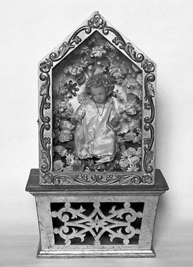 Vue du coffret ouvert. © Région Bourgogne-Franche-Comté, Inventaire du patrimoine