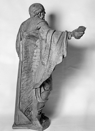 Saint Paul : vue de trois quarts arrière droit. © Région Bourgogne-Franche-Comté, Inventaire du patrimoine