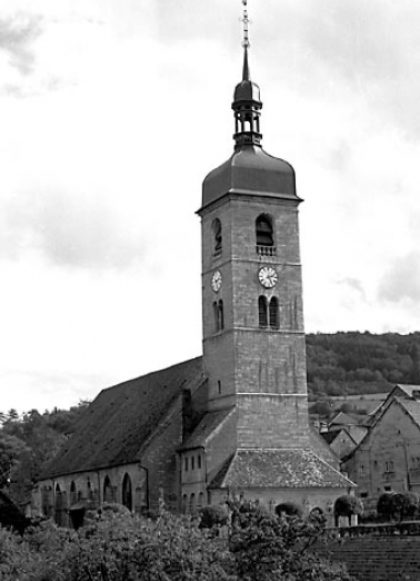 Vue d'ensemble depuis le nord-ouest. © Région Bourgogne-Franche-Comté, Inventaire du patrimoine