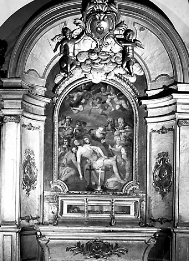 Vue d'ensemble de l'autel secondaire sud. © Région Bourgogne-Franche-Comté, Inventaire du patrimoine