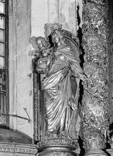 Vierge à l'Enfant. © Région Bourgogne-Franche-Comté, Inventaire du patrimoine