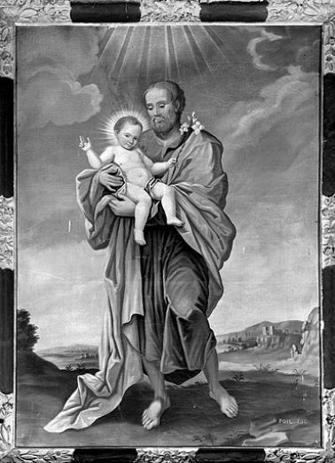 Saint Joseph et l'Enfant (n° 1). © Région Bourgogne-Franche-Comté, Inventaire du patrimoine