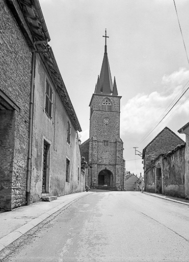 Extérieur : façade antérieure. © Région Bourgogne-Franche-Comté, Inventaire du patrimoine