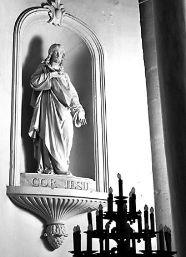 Vue du Sacré-Coeur de Jésus. © Région Bourgogne-Franche-Comté, Inventaire du patrimoine