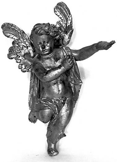 Vue d'un angelot. © Région Bourgogne-Franche-Comté, Inventaire du patrimoine