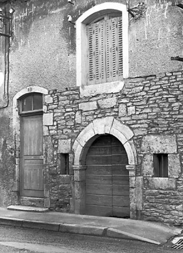 Façade antérieure. © Région Bourgogne-Franche-Comté, Inventaire du patrimoine Façade antérieure. © Région Bourgogne-Franche-Comté, Inventaire du patrimoine
