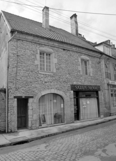 Maison située 9 rue Saint-Laurent. © Région Bourgogne-Franche-Comté, Inventaire du patrimoine