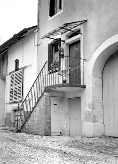 Maison située 13 rue des Martinets. © Région Bourgogne-Franche-Comté, Inventaire du patrimoine