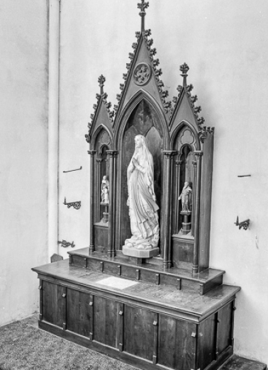 Autel latéral nord. © Région Bourgogne-Franche-Comté, Inventaire du patrimoine