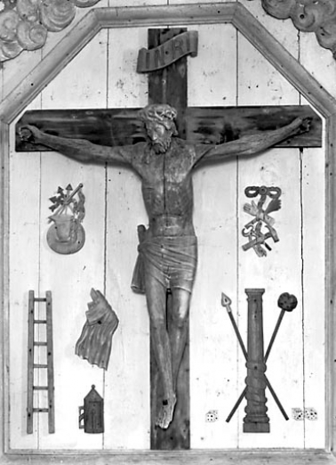 Christ en croix. © Région Bourgogne-Franche-Comté, Inventaire du patrimoine