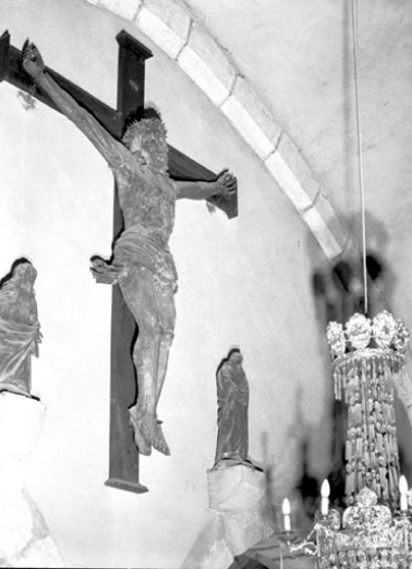 Vue d'ensemble en contre-plongée. © Région Bourgogne-Franche-Comté, Inventaire du patrimoine