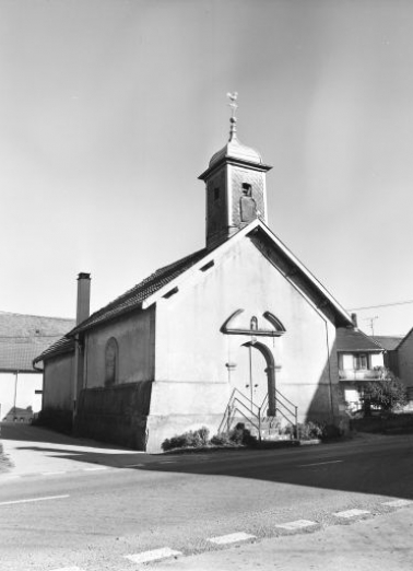 Vue de la façade antérieure. © Région Bourgogne-Franche-Comté, Inventaire du patrimoine