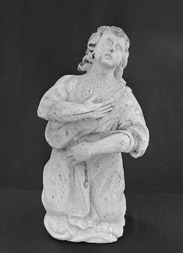 Vue de l'ange de gauche. © Région Bourgogne-Franche-Comté, Inventaire du patrimoine