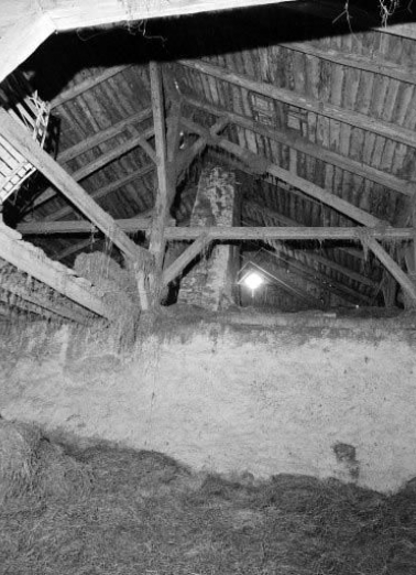 Charpente : vue d'ensemble. © Région Bourgogne-Franche-Comté, Inventaire du Patrimoine