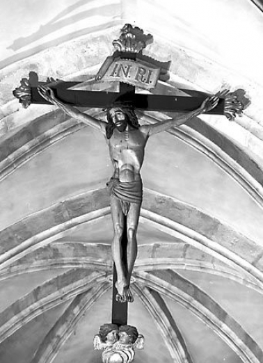 Christ en croix. © Région Bourgogne-Franche-Comté, Inventaire du patrimoine