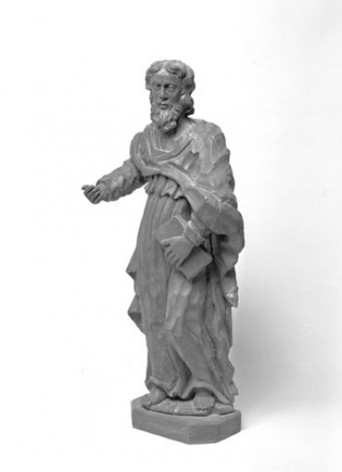 Apôtre vu de trois quarts gauche. © Région Bourgogne-Franche-Comté, Inventaire du patrimoine