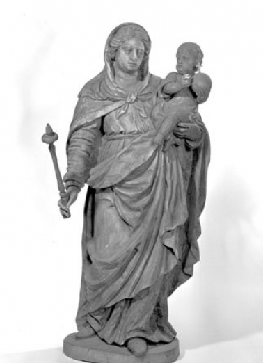 Vierge à l'Enfant. © Région Bourgogne-Franche-Comté, Inventaire du patrimoine