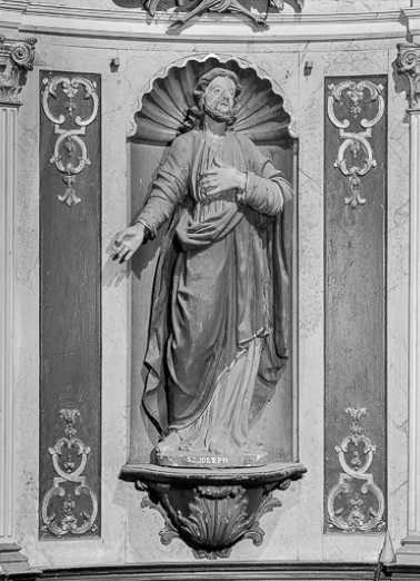 Vue de face de Saint Joseph. © Région Bourgogne-Franche-Comté, Inventaire du patrimoine
