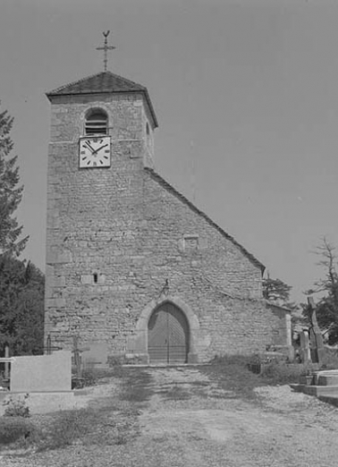Façade antérieure vue de face. © Région Bourgogne-Franche-Comté, Inventaire du patrimoine