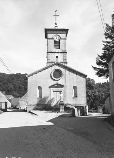Façade antérieure. © Région Bourgogne-Franche-Comté, Inventaire du patrimoine