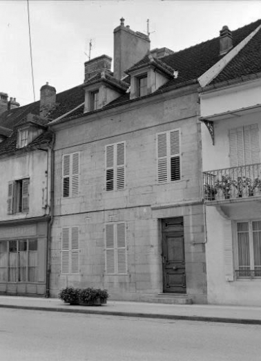 Façade antérieure. © Région Bourgogne-Franche-Comté, Inventaire du patrimoine