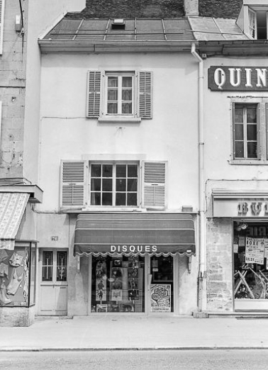 Façade sur rue, vue de face. © Région Bourgogne-Franche-Comté, Inventaire du patrimoine