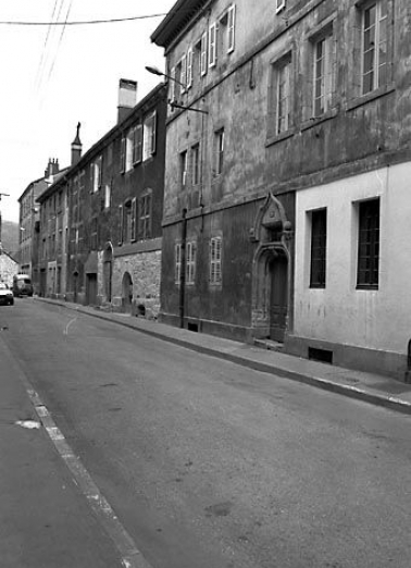 Façade sur la rue Gambetta. © Région Bourgogne-Franche-Comté, Inventaire du patrimoine