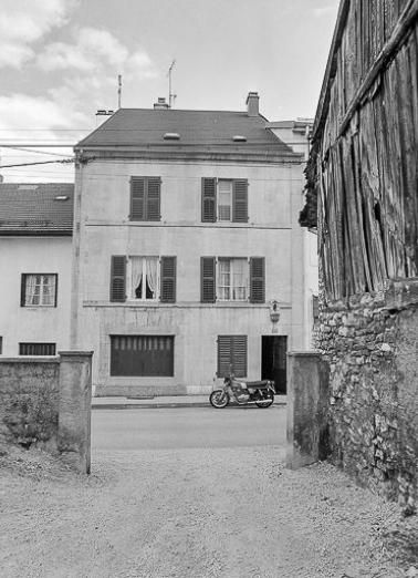 Façade sur rue, vue de face. © Région Bourgogne-Franche-Comté, Inventaire du patrimoine