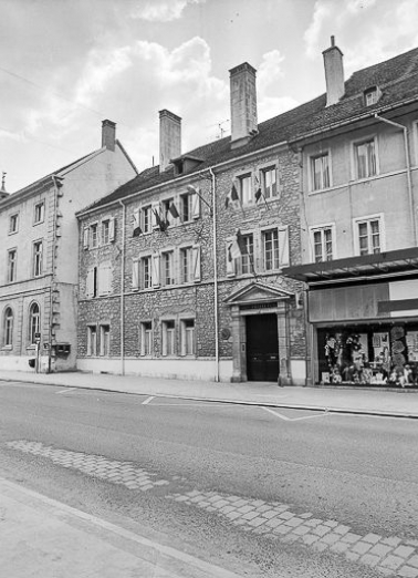 Façade sur rue. © Région Bourgogne-Franche-Comté, Inventaire du patrimoine