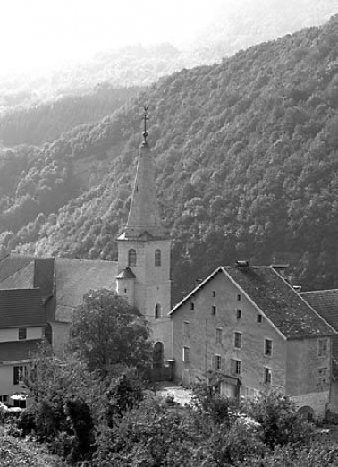 Façade antérieure. © Région Bourgogne-Franche-Comté, Inventaire du patrimoine Façade antérieure. © Région Bourgogne-Franche-Comté, Inventaire du patrimoine