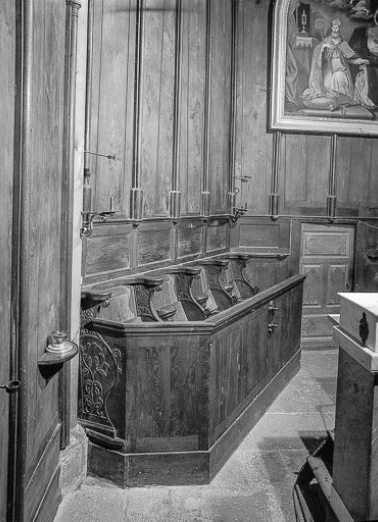 Vue d'ensemble du côté gauche du choeur. © Région Bourgogne-Franche-Comté, Inventaire du patrimoine