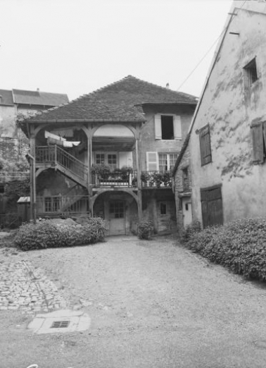 Façade antérieure. © Région Bourgogne-Franche-Comté, Inventaire du patrimoine
